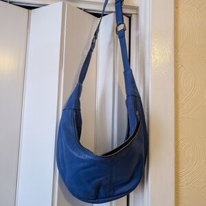 Free People Idle Hands Sling Bag In Blue